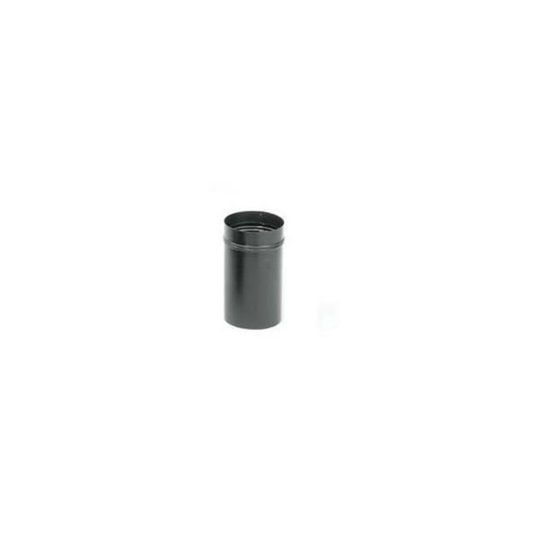 Integra Miltex Imperial Manufacturing Group BM0044 8 Inch  24-ga Snap-Lock Black Stovepipe Slip Connector  11 1/2 Inch  Length  Adusts 3 Inch  To 9 Inch 73885